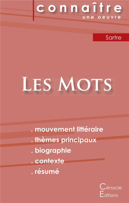 Emprunter Les mots. Fiche de lecture livre