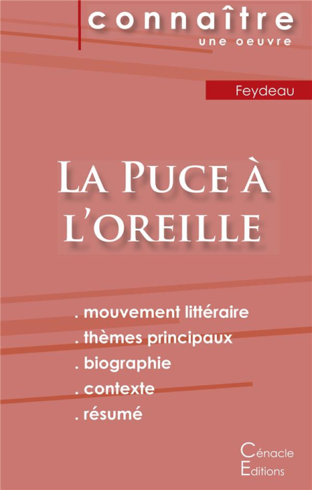 Emprunter La puce à l'oreille. Fiche de lecture livre