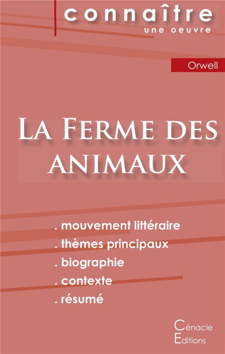 Emprunter La ferme des animaux. Fiche de lecture livre