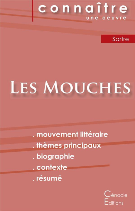 Emprunter Les mouches. Fiche de lecture livre