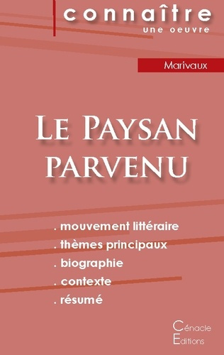 Emprunter Le paysan parvenu. Fiche de lecture livre