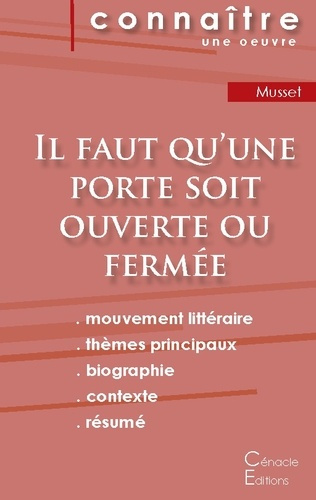 Emprunter Il faut qu'une porte soit ouverte ou fermée. Fiche de lecture livre