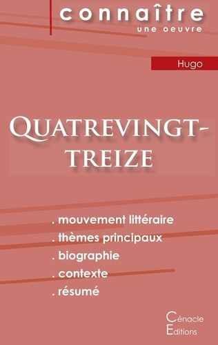 Emprunter Quatrevingt-treize. Fiche de lecture livre