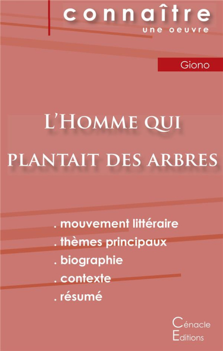 Emprunter L'homme qui plantait des arbres. Fiche de lecture livre
