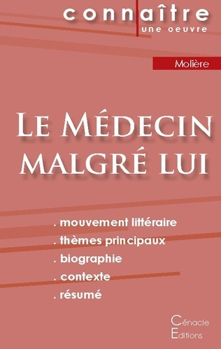 Emprunter Le médecin malgré lui. Fiche de lecture livre