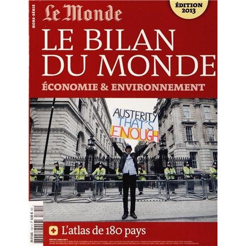 Emprunter Bilan du monde. Economie & environnement, Edition 2013 livre