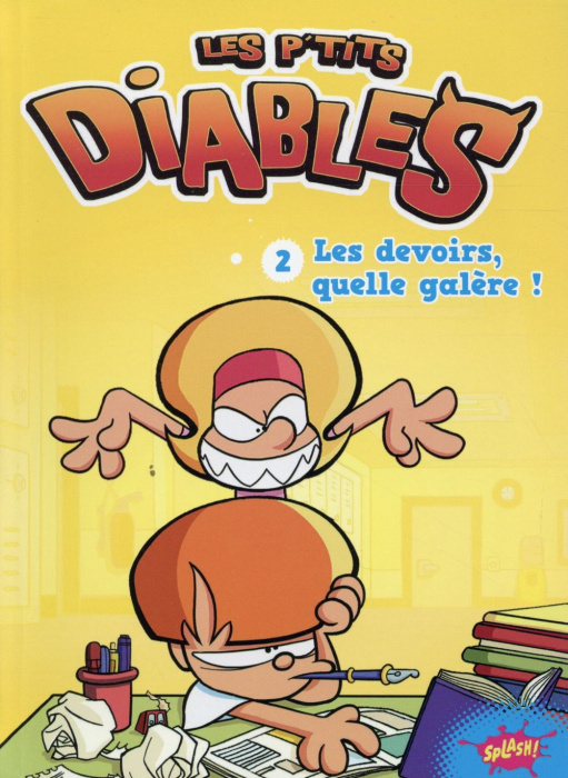 Emprunter Les p'tits diables Tome 2 : Les devoirs, quelle galère ! livre