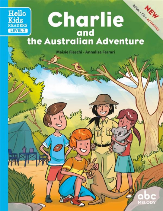 Emprunter CHARLIE AND THE AUSTRALIAN ADVENTURE (LEVEL 2) - LIVRE CD livre