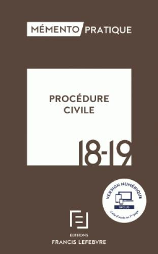 Emprunter Procédure civile. Juridictions civiles et commerciales %3B Conseil de prud'hommes, Edition 2018-2019 livre
