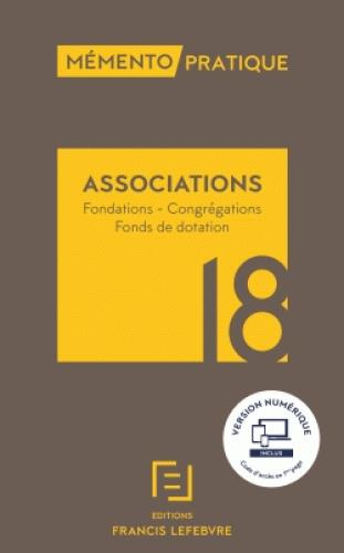 Emprunter Mémento associations. Edition 2018 livre