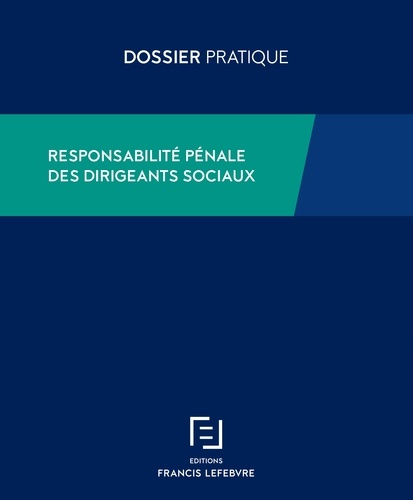 Emprunter Responsabilité pénale des dirigeants sociaux livre