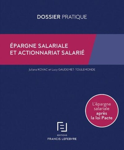 Emprunter Epargne salariale et actionnariat salarié livre