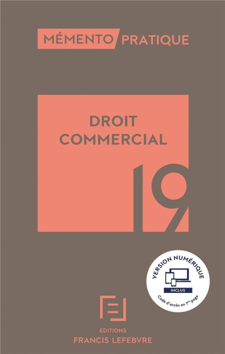 Emprunter Droit commercial. Edition 2019 livre