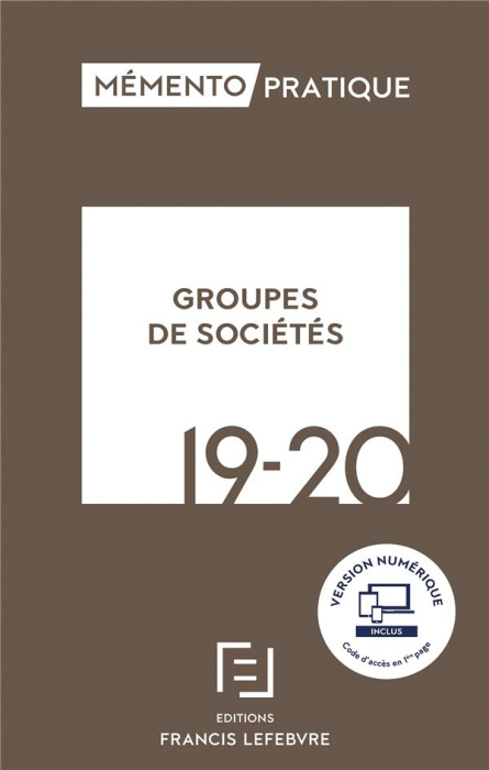 Emprunter Groupes de sociétés. Edition 2019-2020 livre