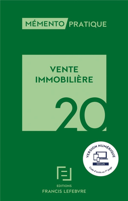 Emprunter Vente immobilière. Edition 2021 livre