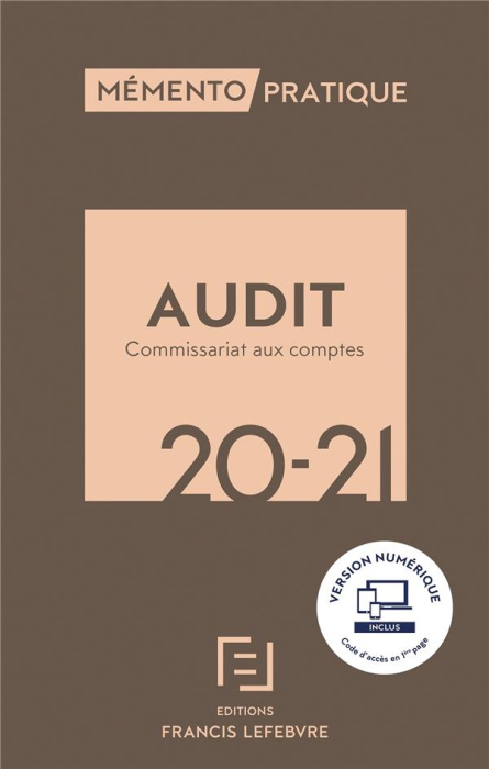 Emprunter Audit. Commissariat aux comptes, Edition 2020-2021 livre