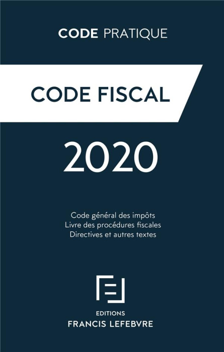 Emprunter Code fiscal. Edition 2020 livre