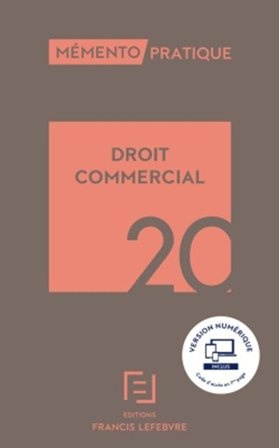 Emprunter Droit commercial. Edition 2020 livre