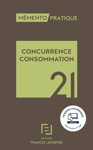 Emprunter Concurrence consommation. Edition 2021 livre