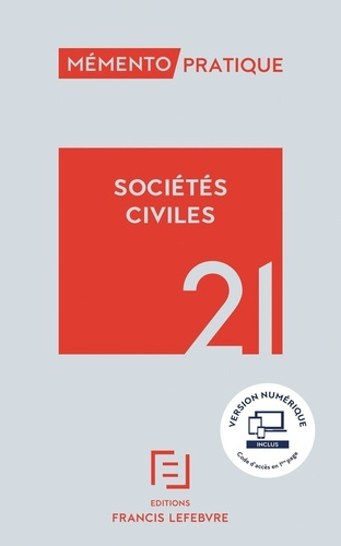 Emprunter Sociétés civiles. Edition 2021 livre