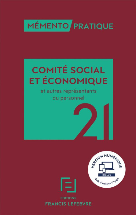 Emprunter Comité Social et économique et autres représentants du personnel. Edition 2021 livre