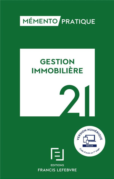 Emprunter Gestion immobilière. Edition 2021 livre