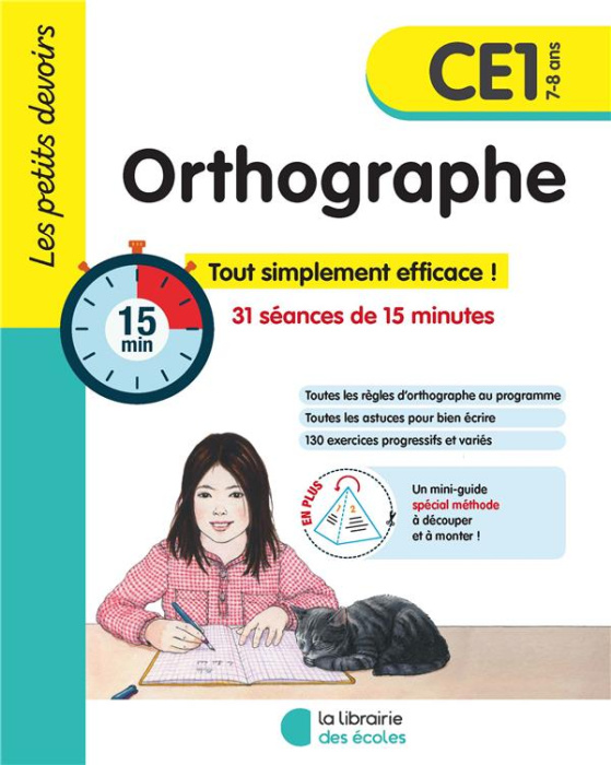 Emprunter Orthographe CE1. Tout simplement efficace ! 31 séances de 15 minutes livre