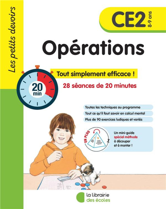 Emprunter Opérations CE2. Tout simplement efficace ! 28 séances de 20 minutes livre