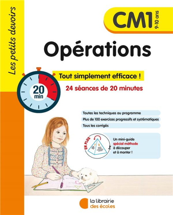 Emprunter Opérations CM1. 24 séances de 20 minutes livre