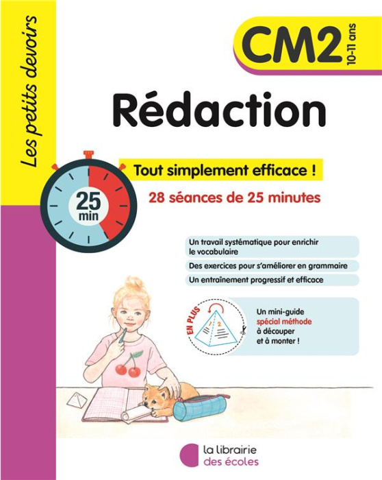 Emprunter Rédaction CM2. 14 séances de 30 minutes, Edition 2024 livre
