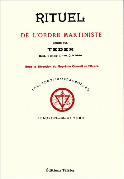 Emprunter Rituel de l'ordre martiniste livre