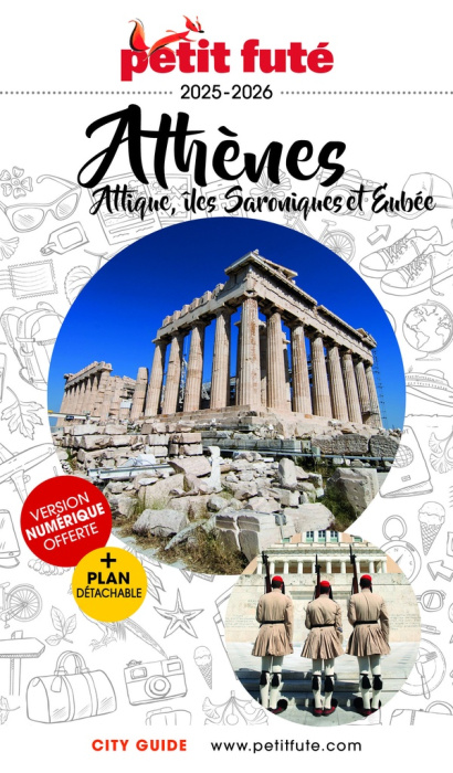 Emprunter Petit Futé Athènes. Attique, Iles Saroniques et Eubée, Edition 2025-2026, avec 1 Plan détachable livre