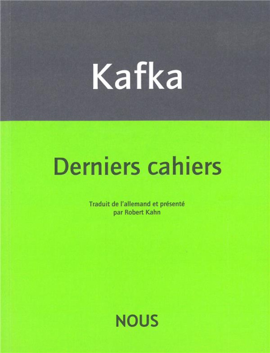 Emprunter Derniers cahiers (1922-1924) livre