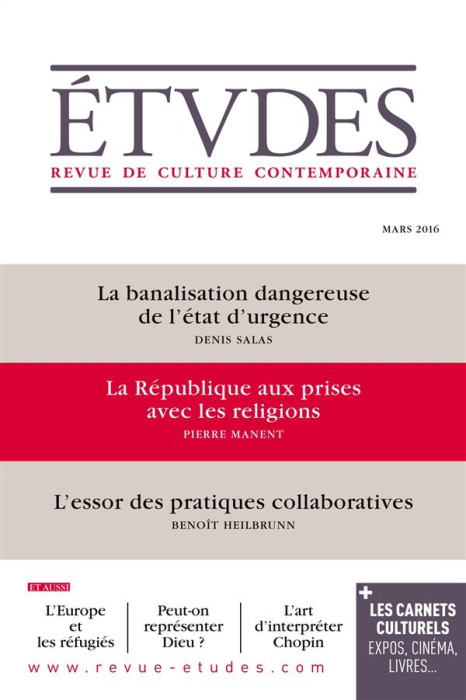 Emprunter Etudes N° 4225, mars 2016 livre