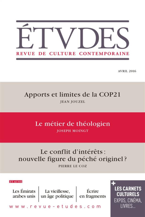 Emprunter Etudes N° 4226, Avril 2016 livre