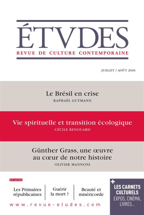 Emprunter Etudes N° 4229, juillet-août 2016 livre