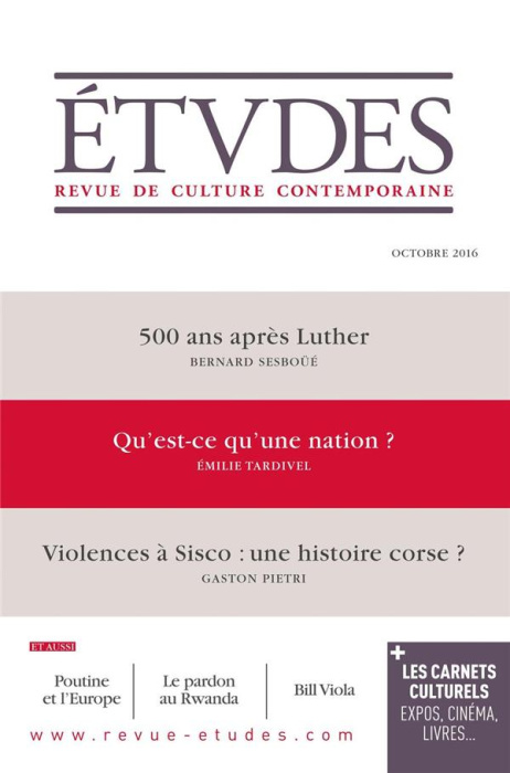 Emprunter Etudes/42312016/Etudes Tome 42312016 livre