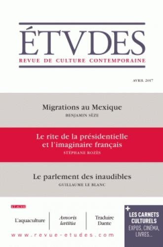 Emprunter Etudes N° 4237, Avril 2017 livre