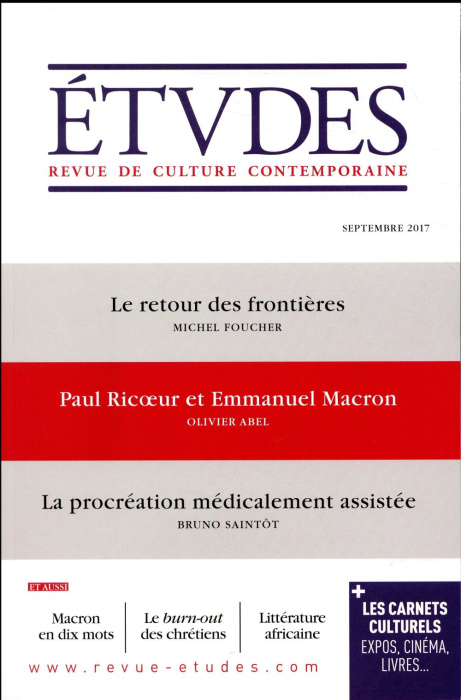 Emprunter Etudes/42412017/Etudes Tome 42412017 livre