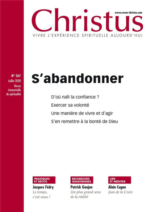 Emprunter Christus N° 267, juillet 2020 : S'abandonner livre