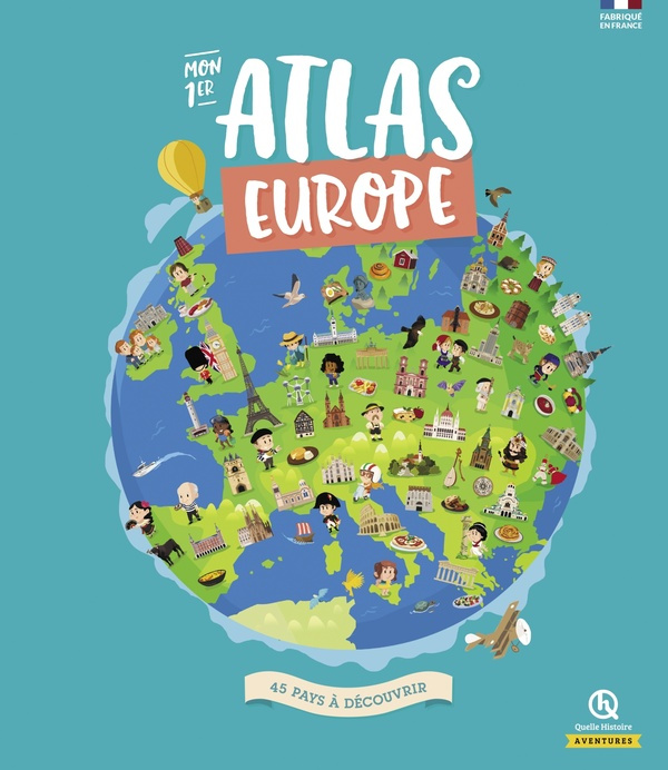 Emprunter Mon 1er atlas Europe. 45 pays à découvrir livre