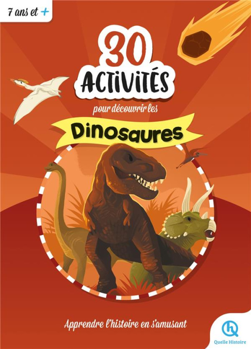Emprunter 30 activités pour découvrir les dinosaures livre