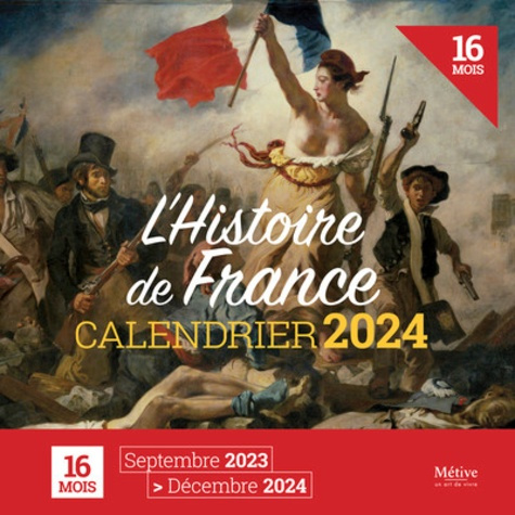 Emprunter Calendrier L'histoire de France. Edition 2024 livre