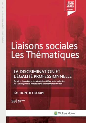 Emprunter La discrimination et l'égalité professionnelle livre