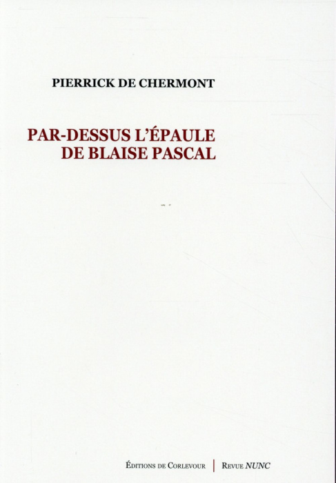Emprunter Par-dessus l'épaule de Blaise Pascal livre