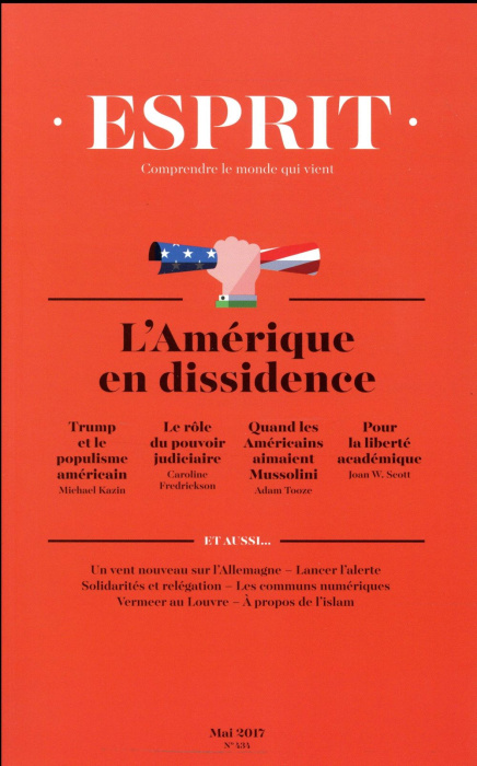 Emprunter Esprit N° 434, mai 2017 : L'Amérique en dissidence livre