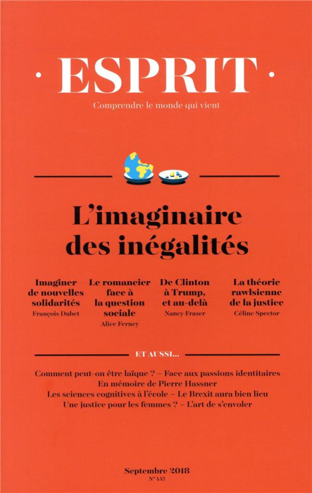 Emprunter Esprit N° 447, septembre 2018 : L'imaginaire des inégalités livre