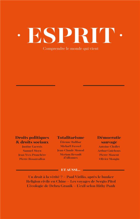 Emprunter Esprit N° 462, mars 2020 : L'économie contre l'écologie ? livre