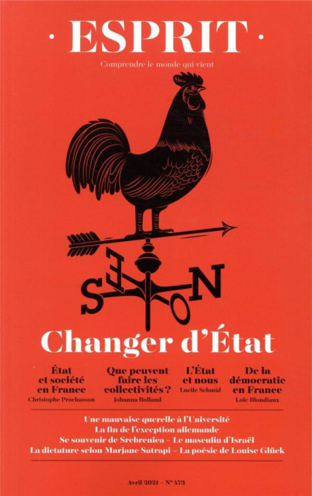 Emprunter Esprit N° 473, avril 2021 : Changer d'Etat livre