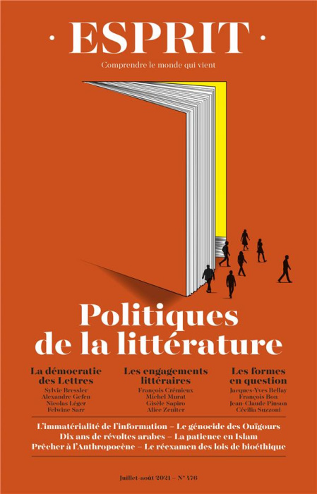 Emprunter Esprit N° 476, juillet-août 2021 : Politiques de la littérature livre